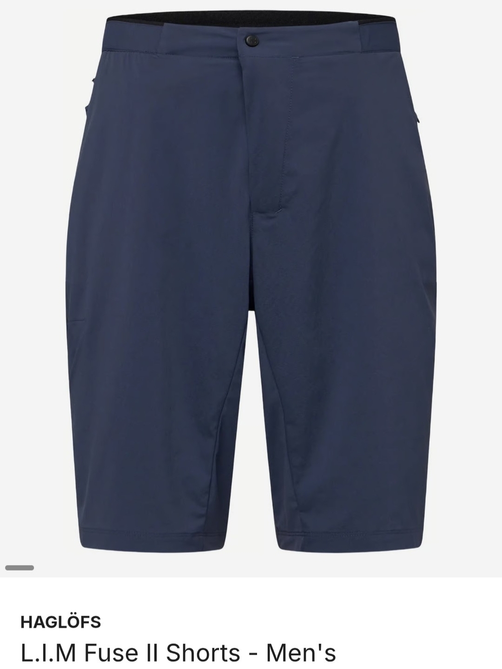Haglöfs Men's L.I.M Fuse II Shorts - Navy